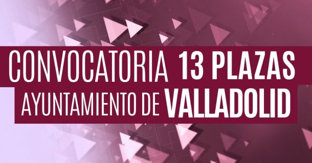 Convocatoria 13 plazas de bombero/a en Valladolid