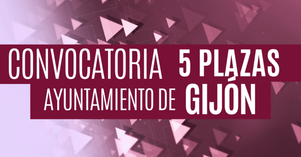 Convocatoria de 5 plazas de bombero/a en Gijón